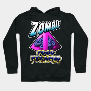 Zombie Food Pyramid. Hoodie